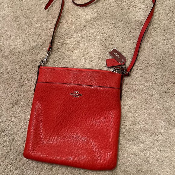 Coach Bags Coach Orange Crossbody Bag Poshmark